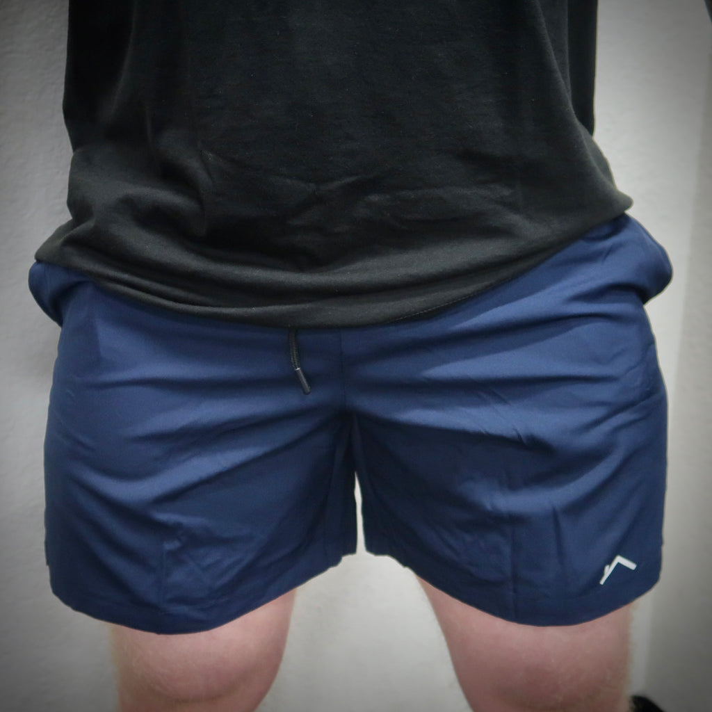 9" Founder's Athletic Shorts w/ liner (Blue)